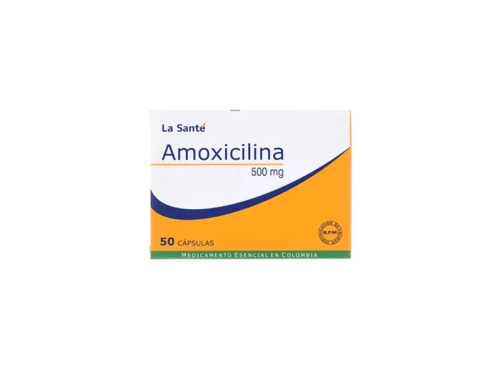 AMOXICILINA 500 MG X 50 CAPS LA SANTE