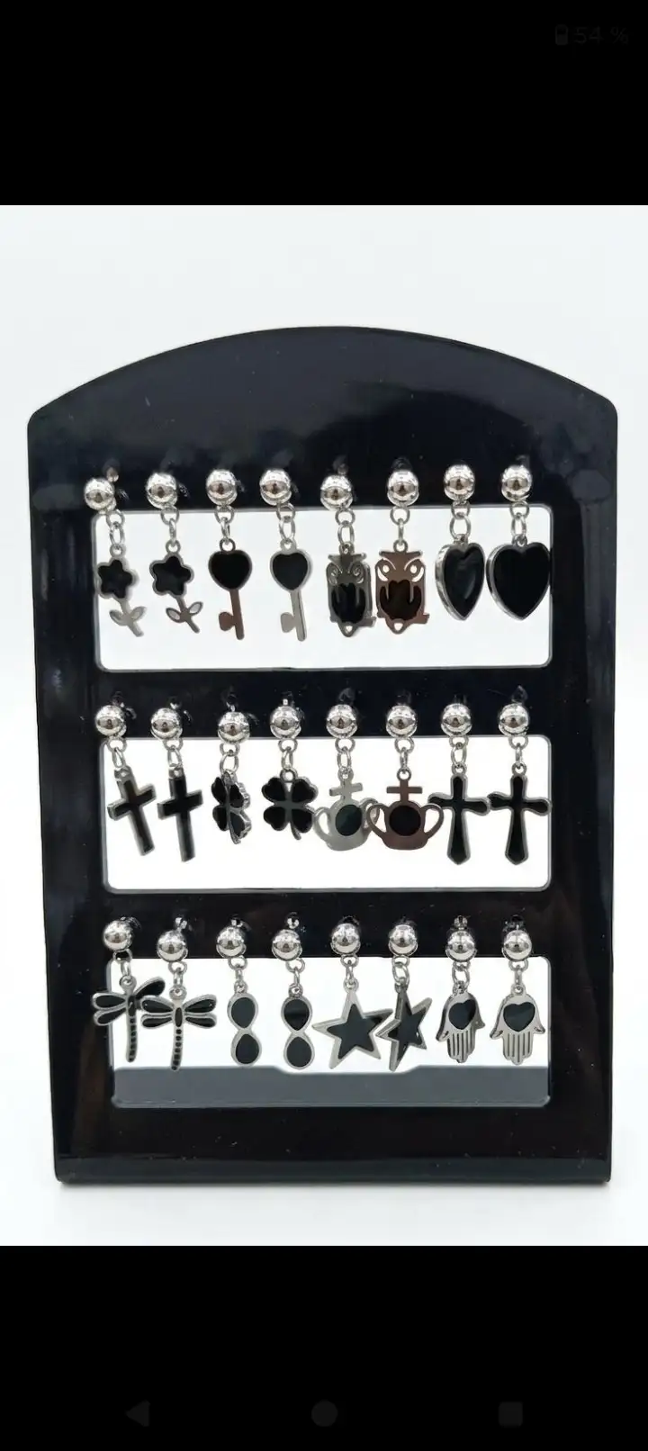 Blister aros colgantes
