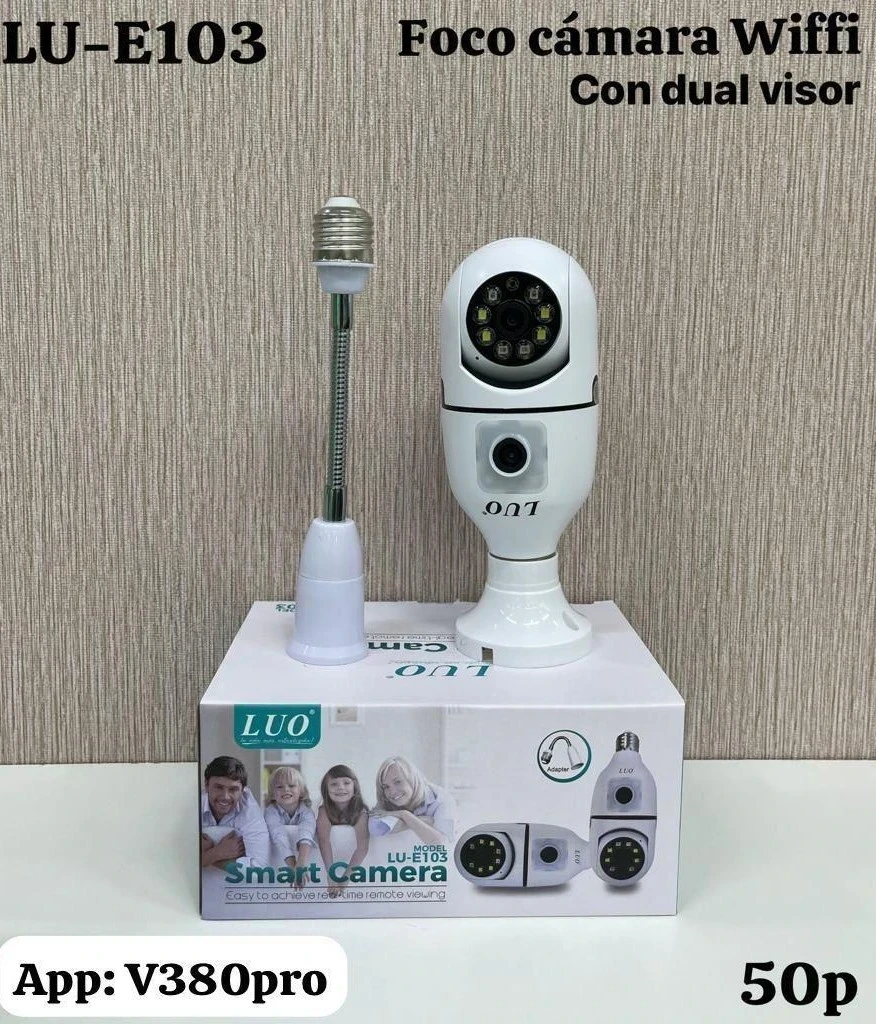  *CaMARA LuO 360° WIFI C/DOBLE VISOR*