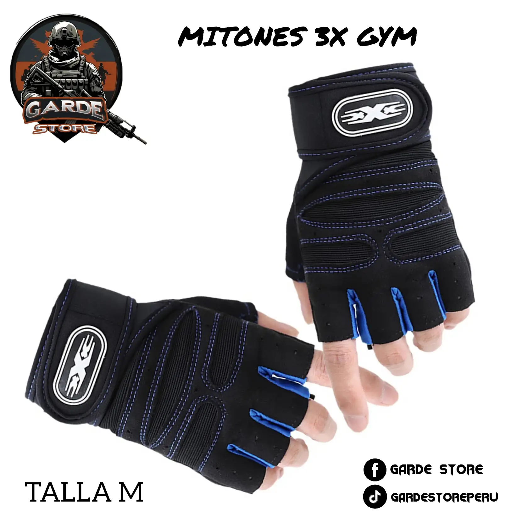Mitones con muñequera 3X 2