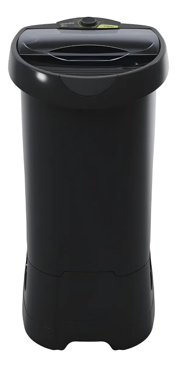 Lavarropas Semiautomático Super 6 Kg Wanke Lwli060tearb Negro 2