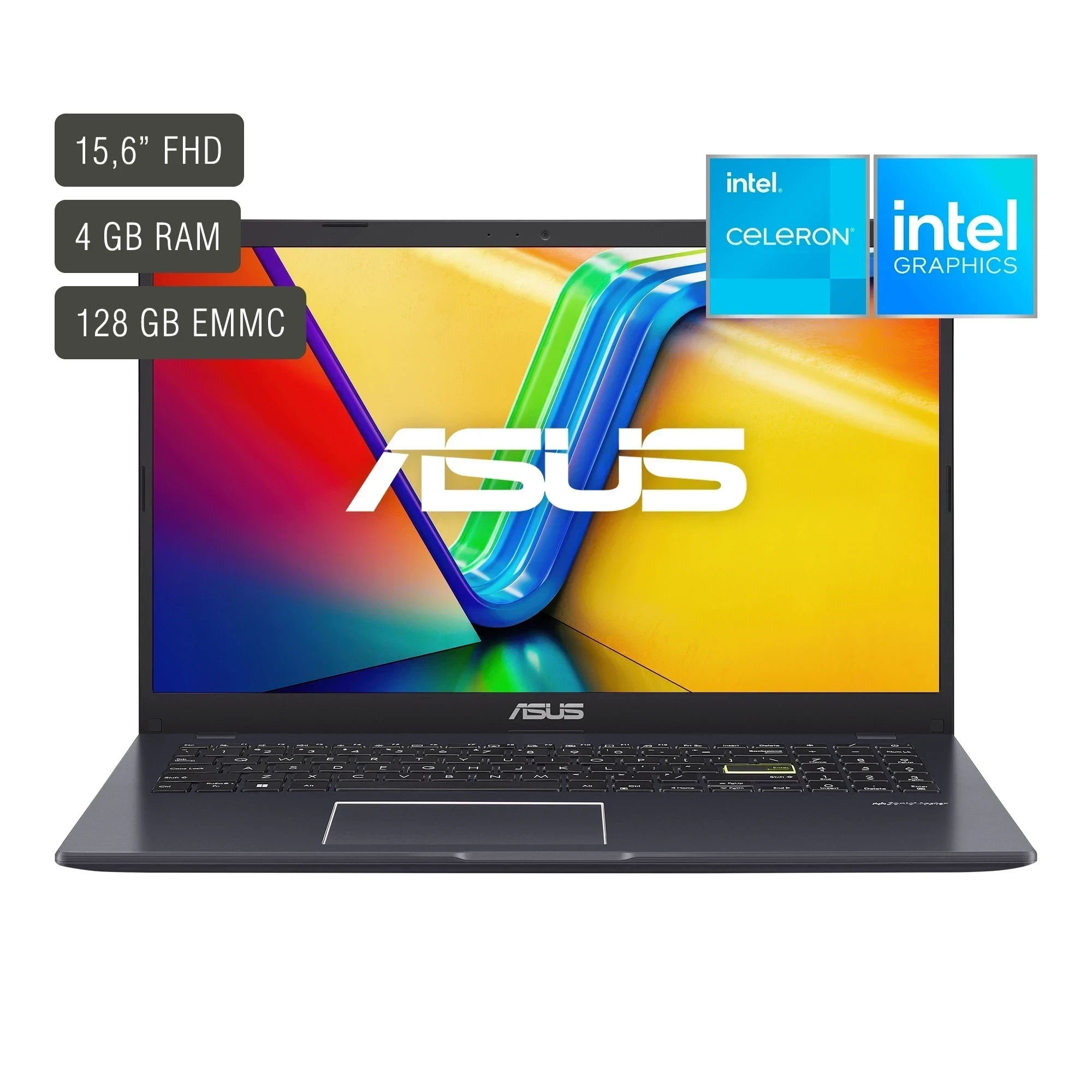 Notebook Vivobook 15,6'' N4500 4gb 128gb Win11 𝘼𝙎𝙐𝙎