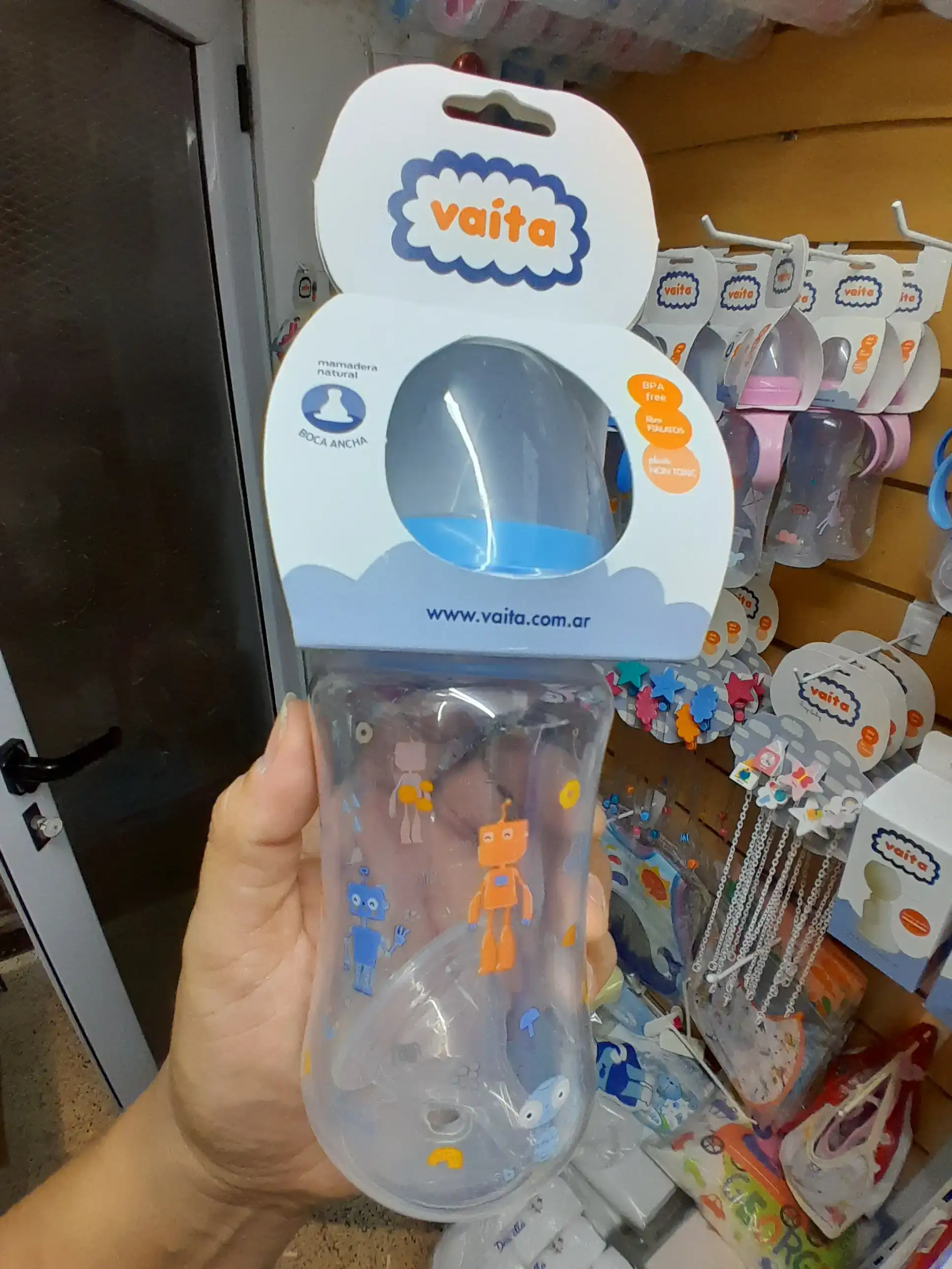 Vaita - 3062-  Mamadera Boca Ancha 330cc 2
