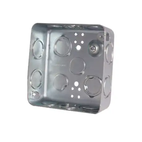 Caja 4x4 galvanizada