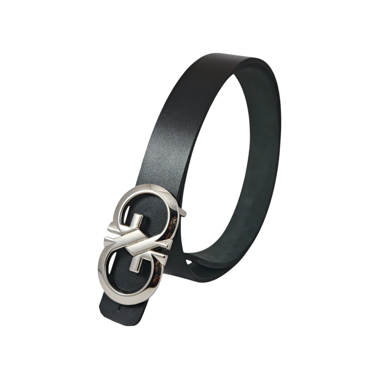 FERRAGAMO nickel 2.5 cm de ancho  4