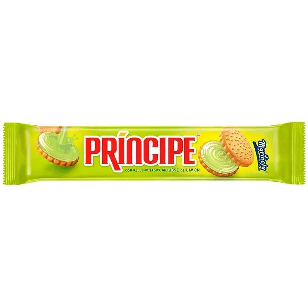 Principe Con Relleno Sabor Limón 126 g