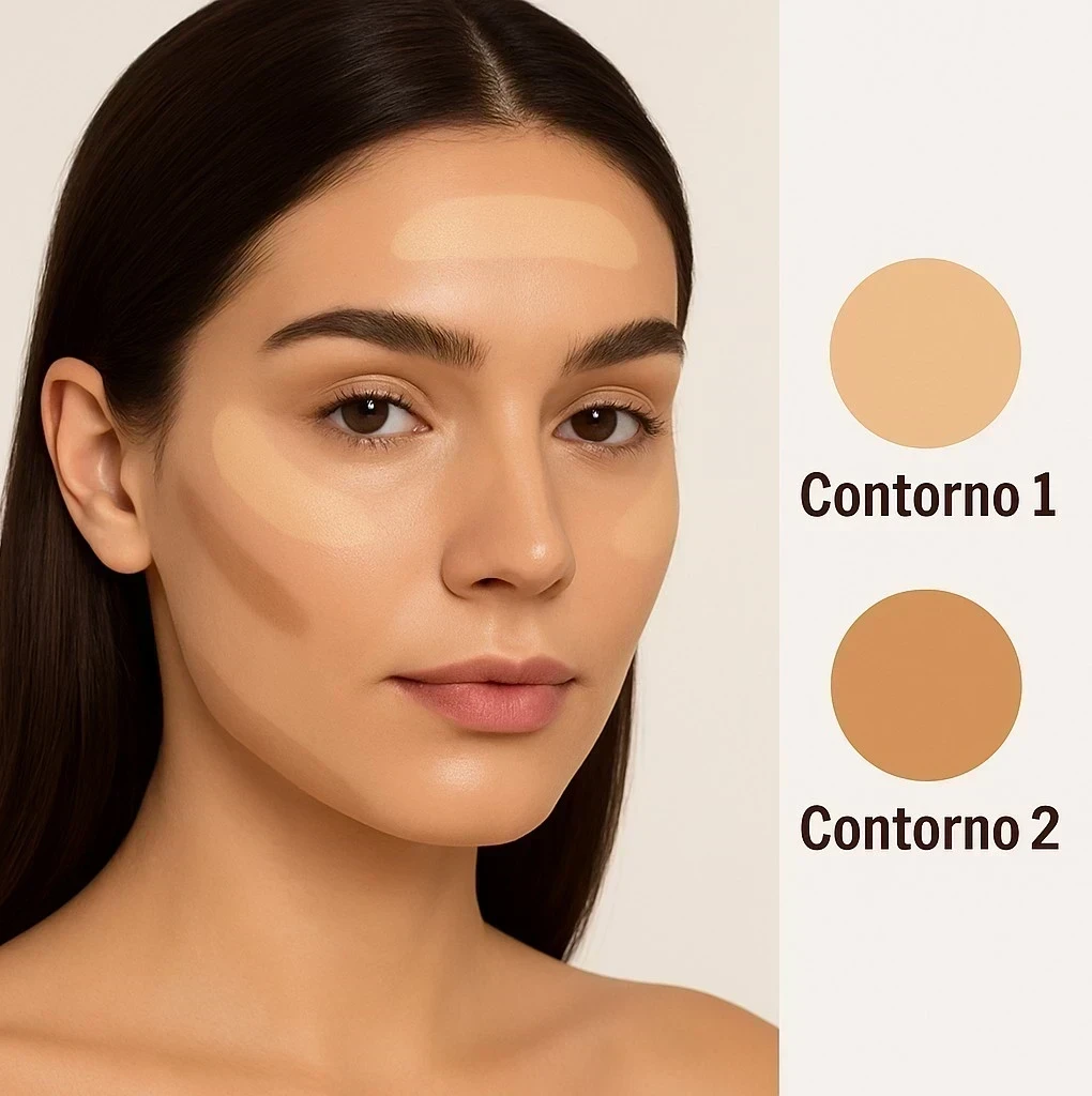 Kiss Beauty – Contorneador líquido Fit to the skin cover 4