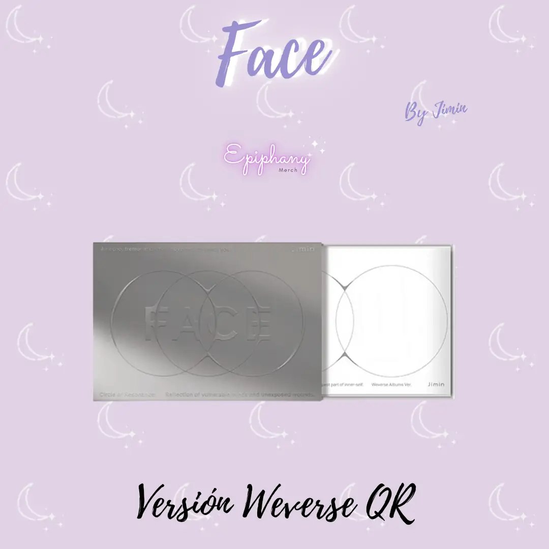 Álbum Face Jimin Weverse QR