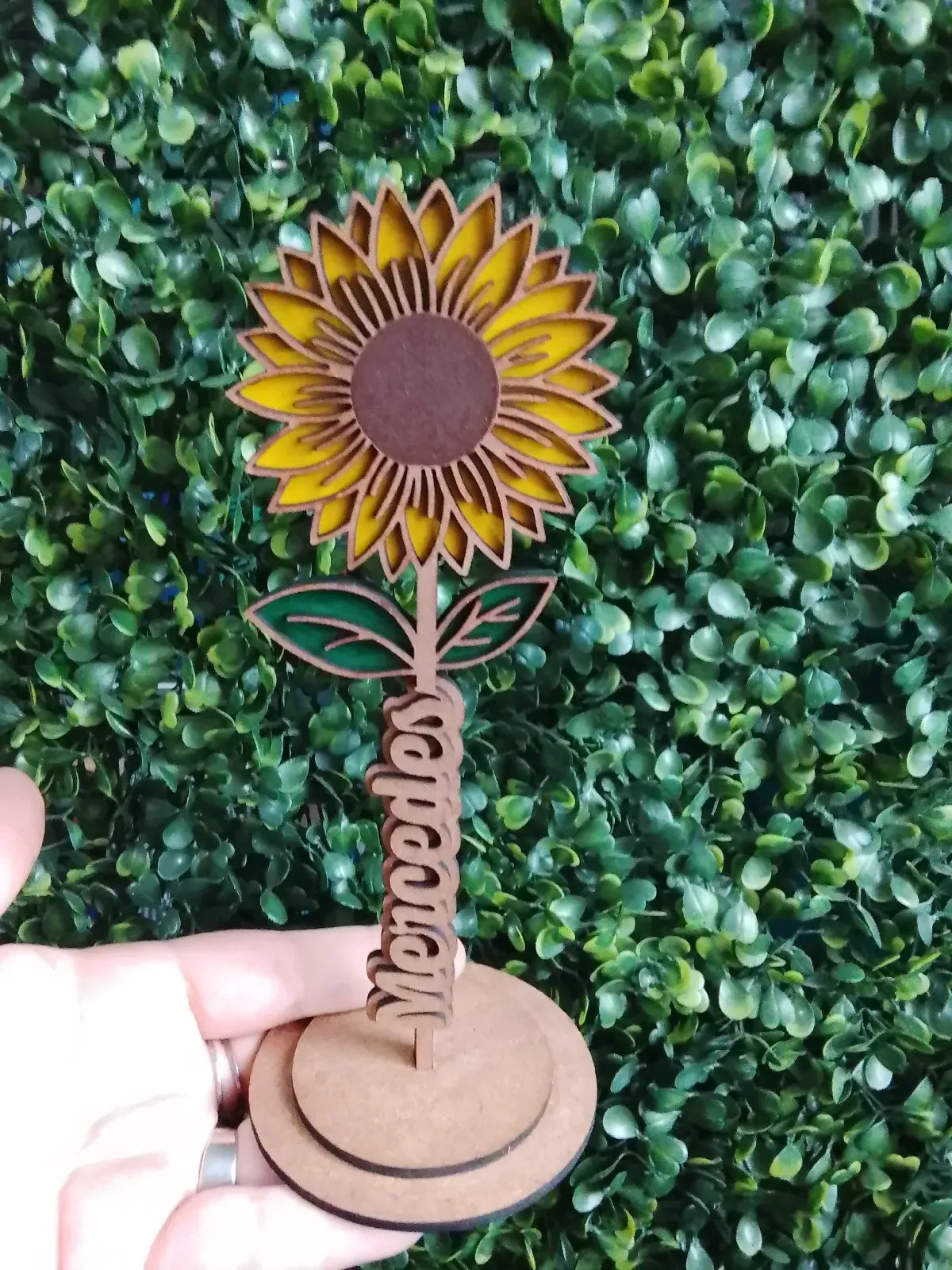 Flor de madera  2
