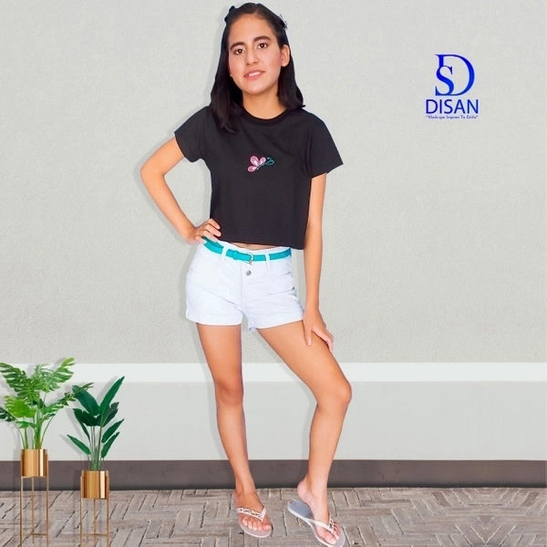 Polo crop Mariposa  5