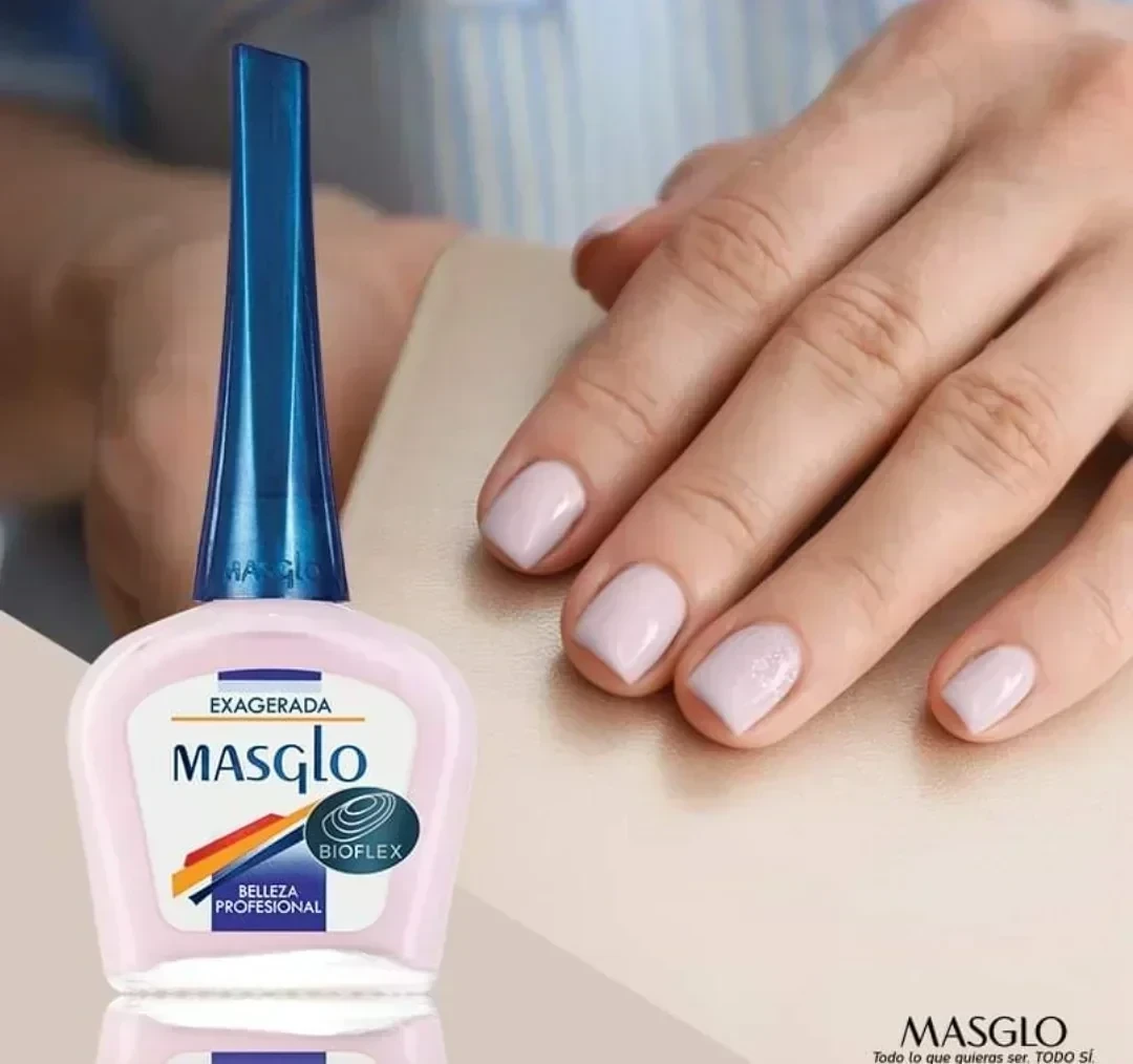 masglo exagerada esmalte