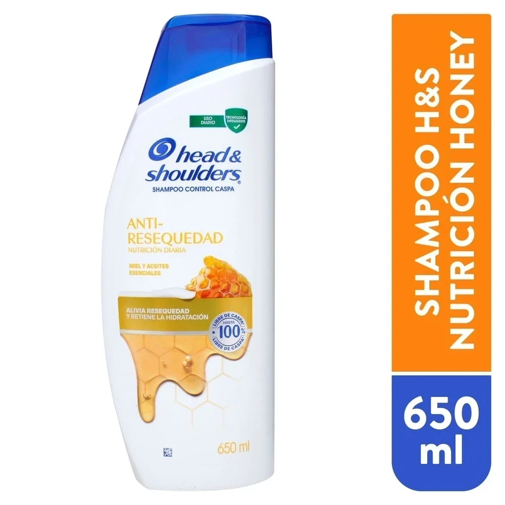 SH. HEAD SHOULDERS  ANTI RESEQUEDAD 650ML 