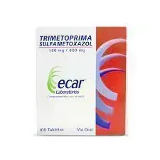 TRIMETOPRIM SULFA 160/800 MG CJA X 100 TAB ECAR