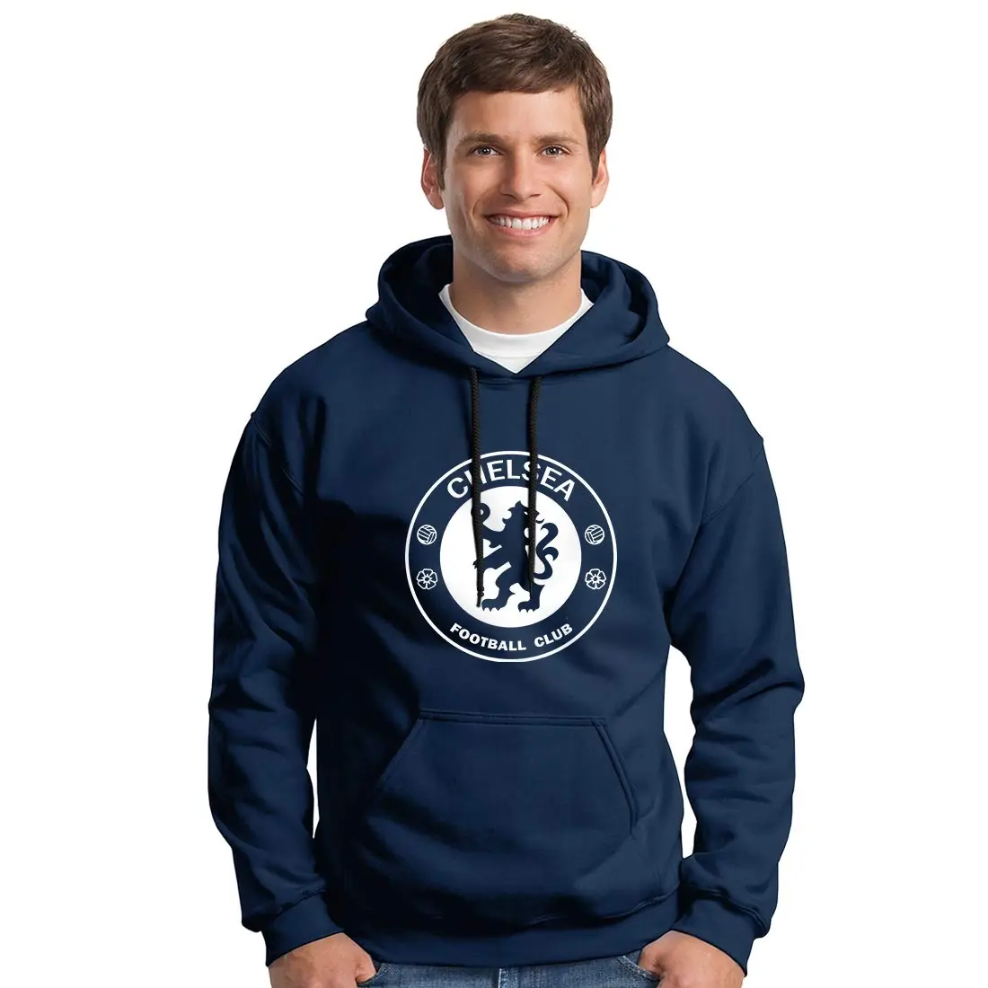 POLERA CON CAPUCHA DE CHELSEA