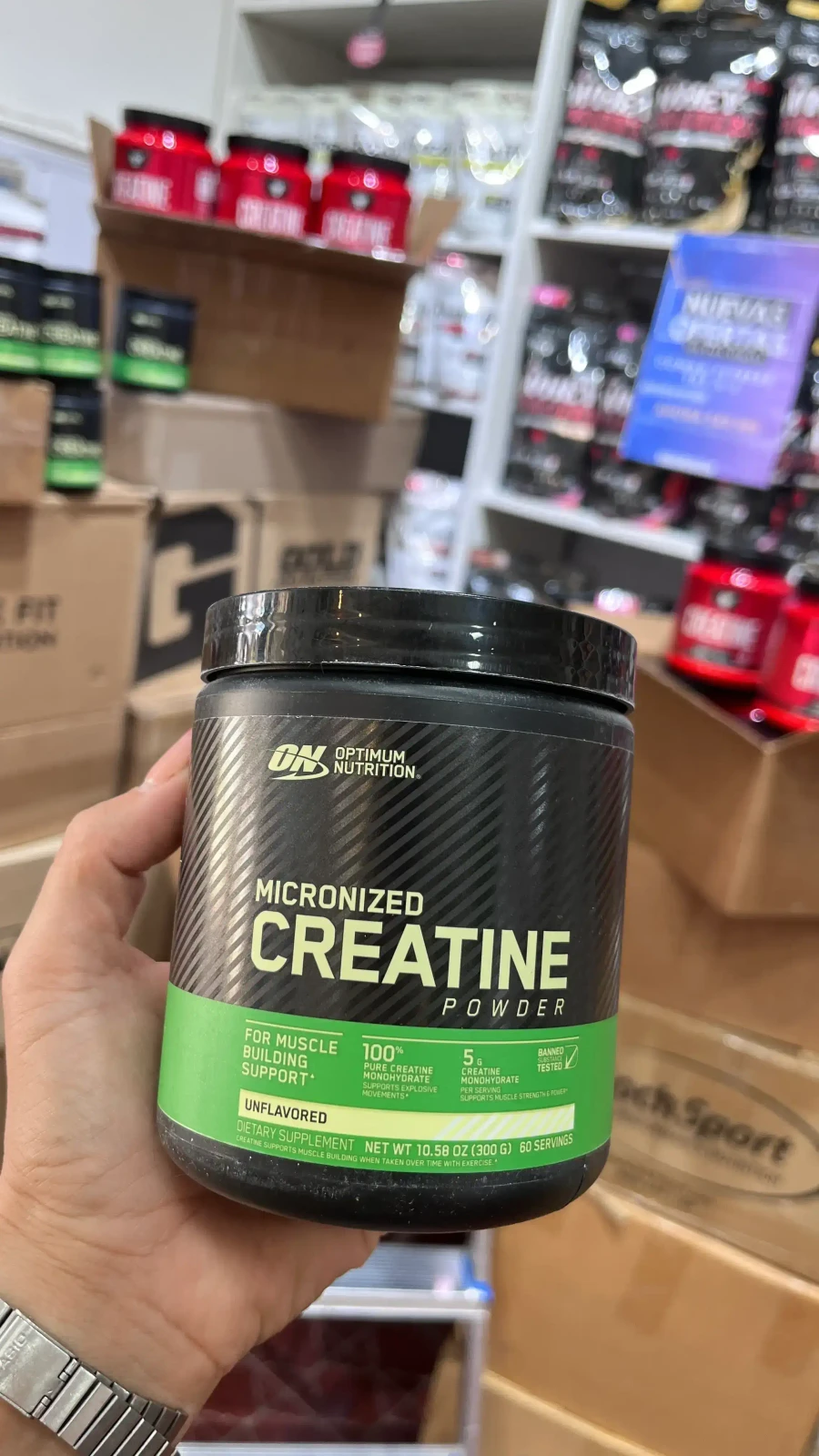 Creatina importada ON 300gr 2