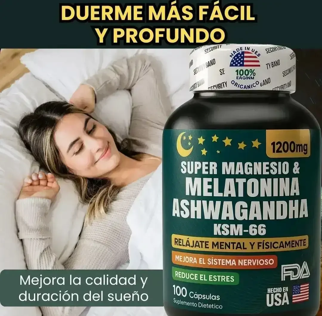 Super magnesio - Melatonina - Ashwagandha