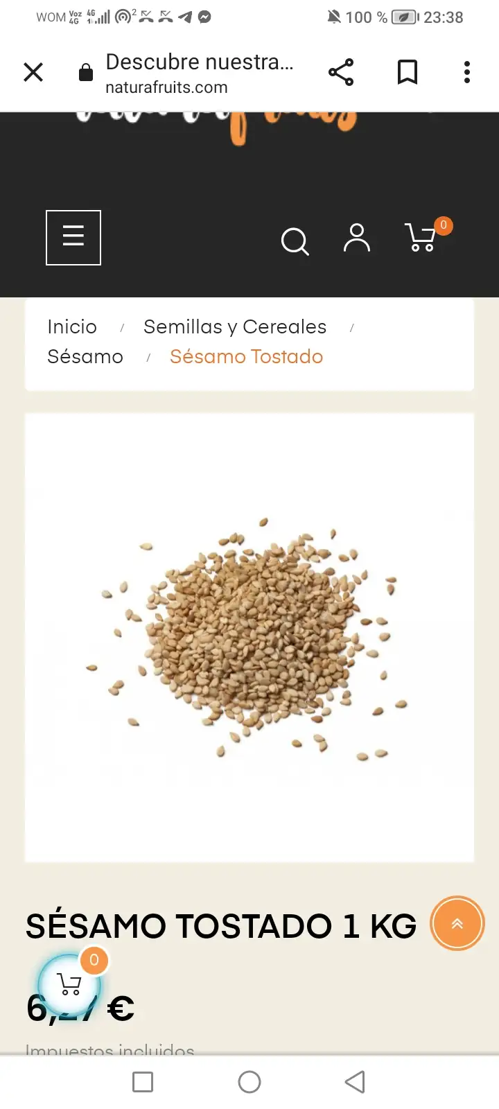Sesamo 200 gramos 