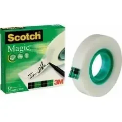 Cinta adhesiva scotch 12x33