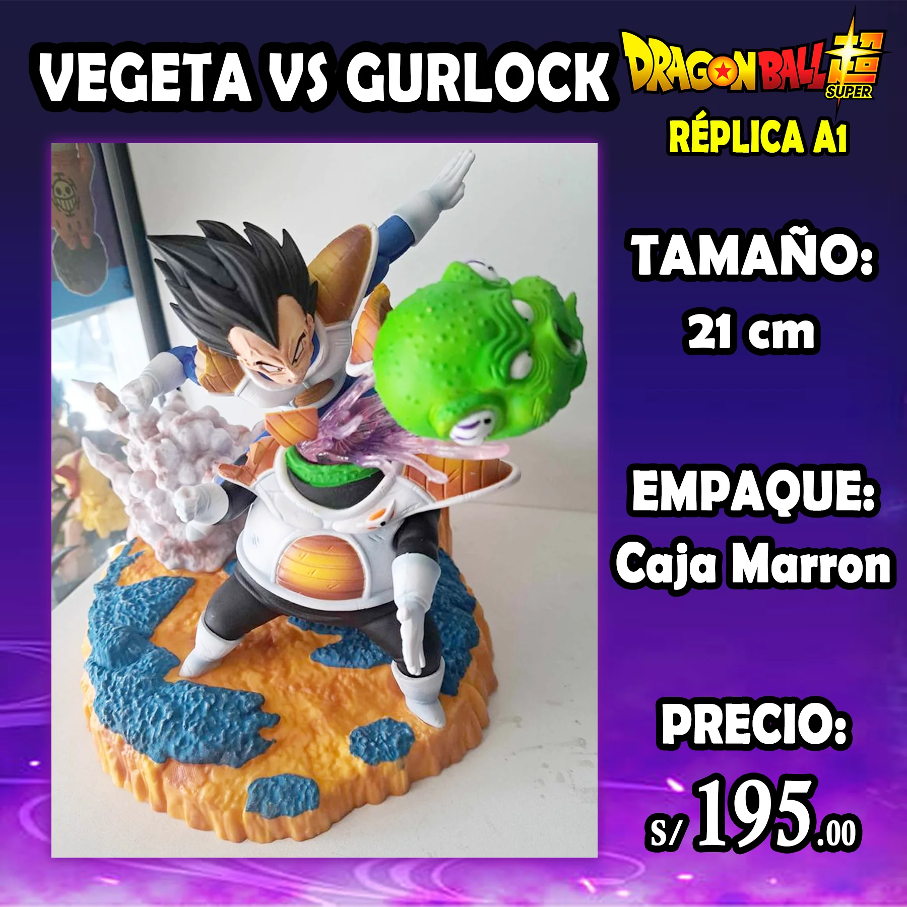 Vegeta Vs Gurlock