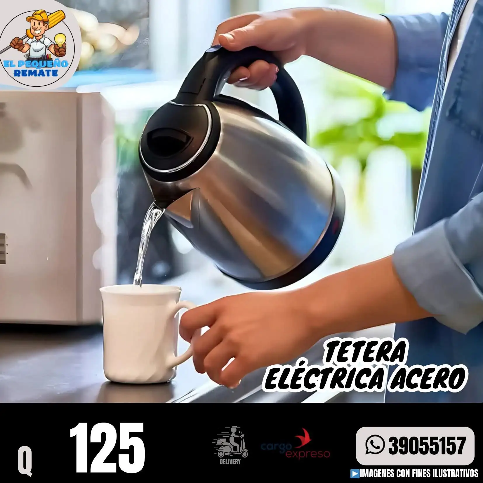 Tetera Hervidora eléctrica