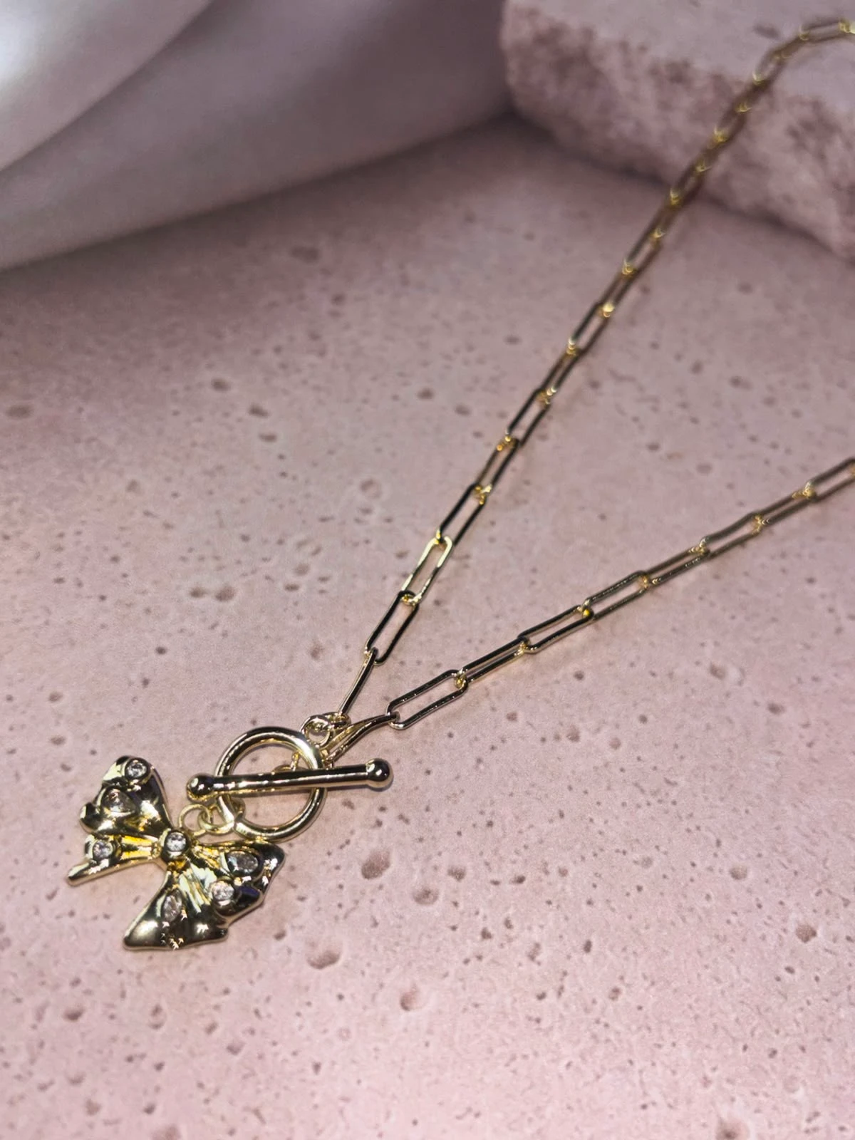 collar oro doble laminado 