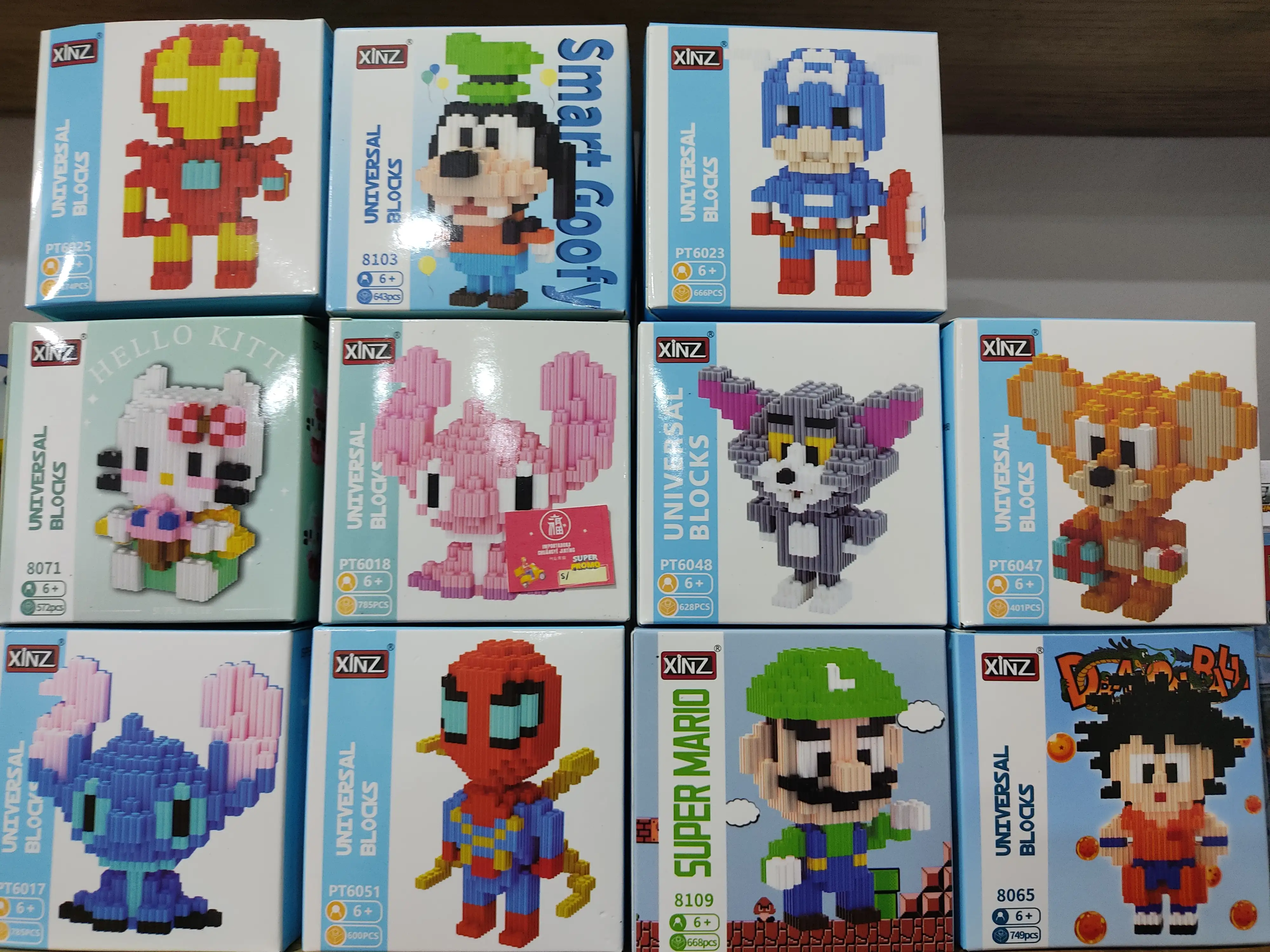Legos Xinz de 600 pcs