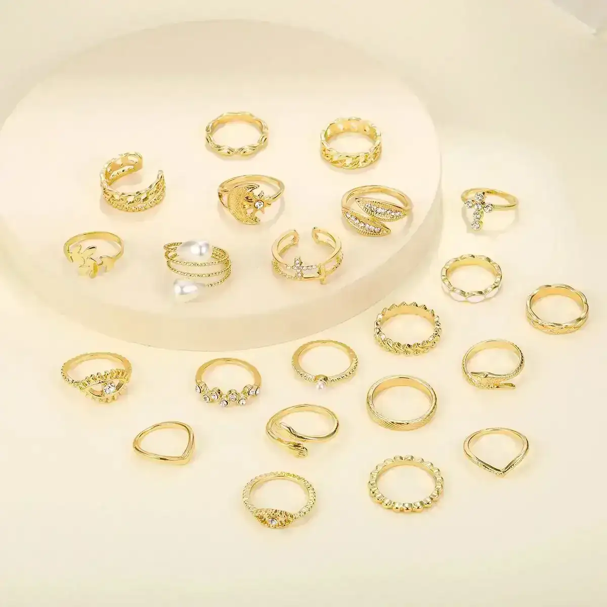 Set x22 Anillos Perlau REF: D16 3
