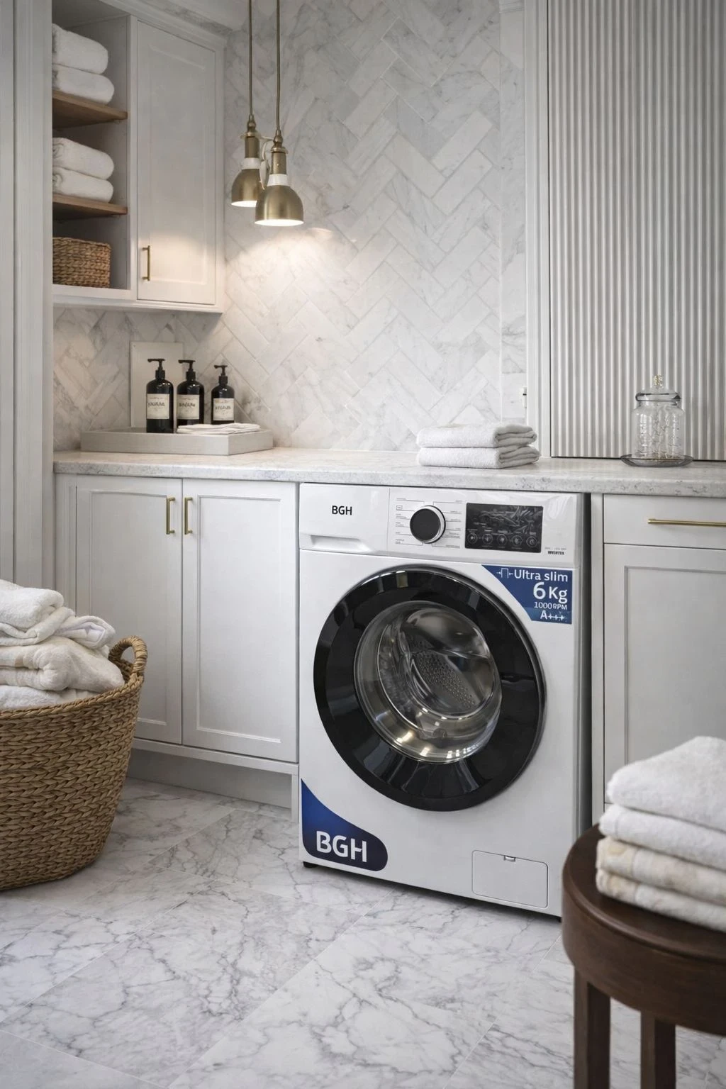 Lavarropas BGH 6KG Inverter