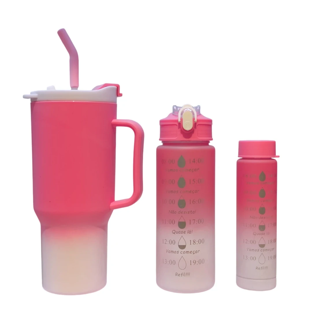 Vaso + 2 Botellas Set1 3