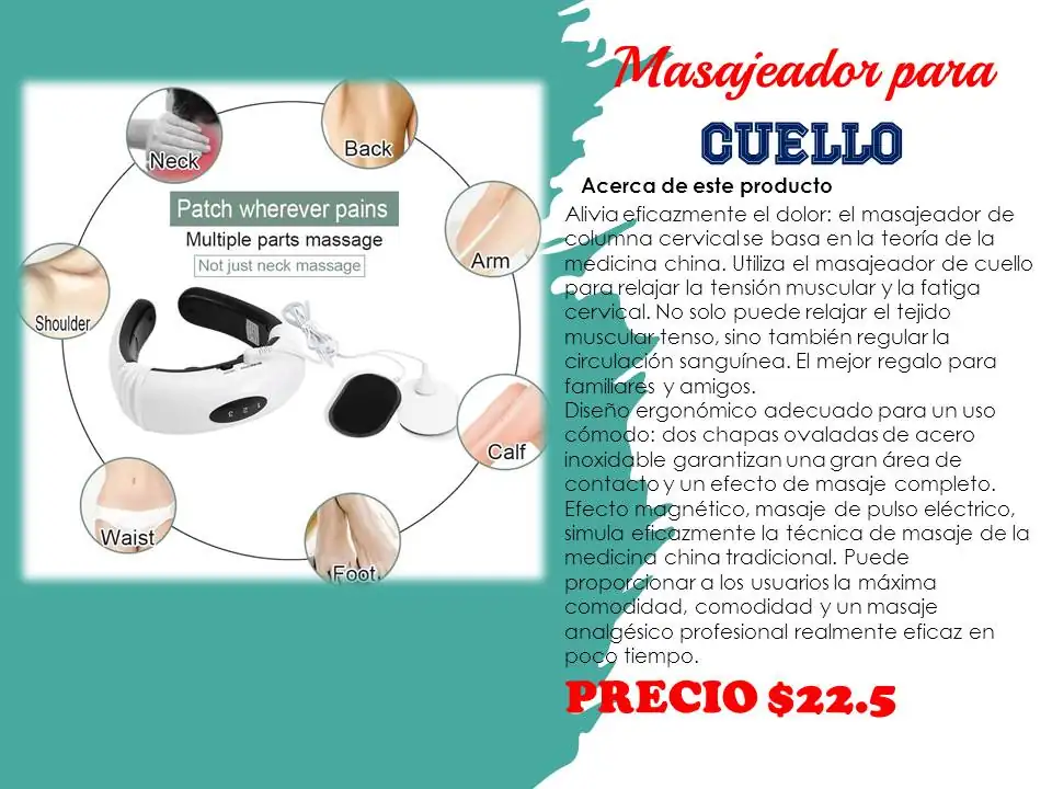 Masajeador para cuello  3