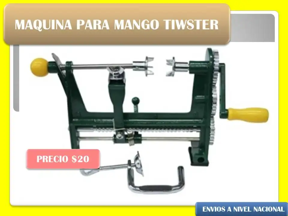 Maquina para hacer mango Twister 