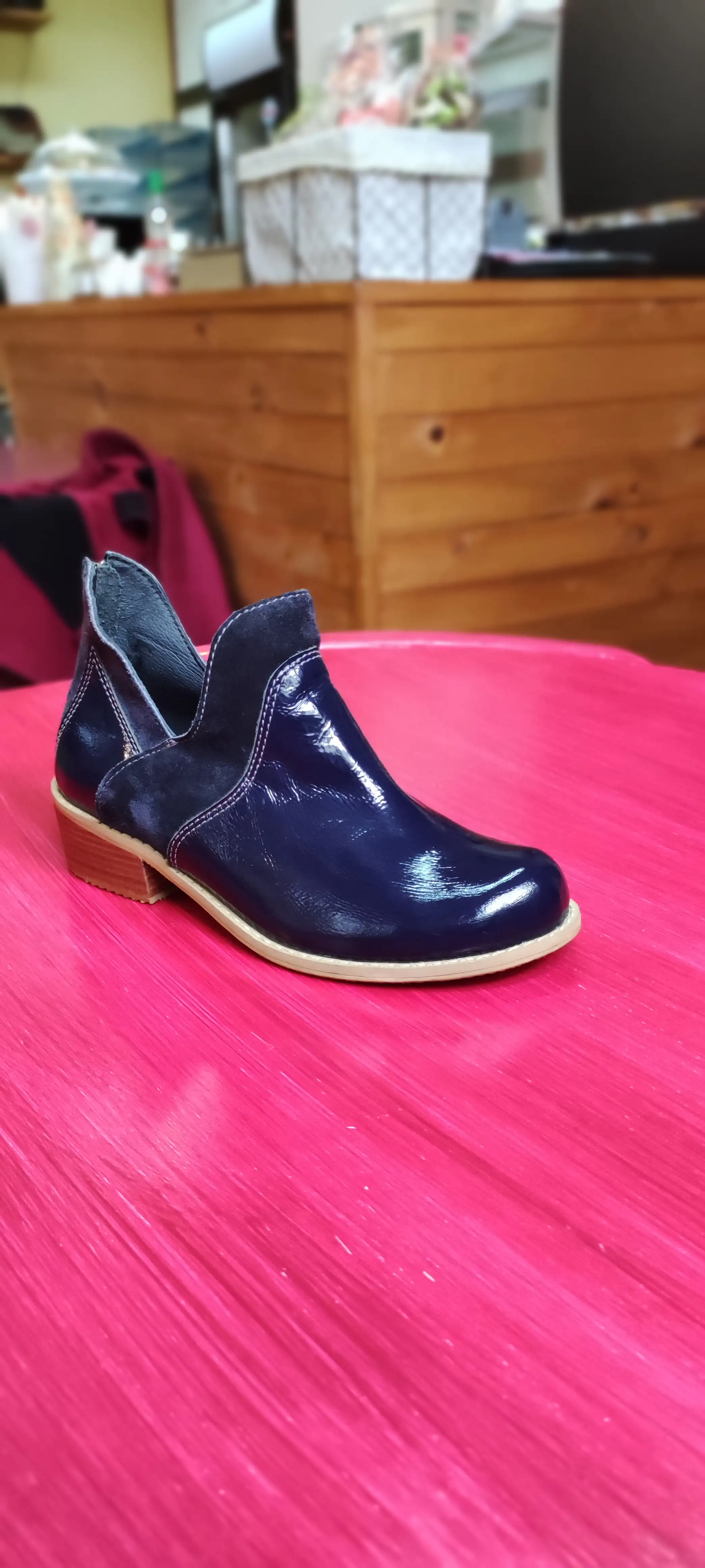 Zapato azul richatto