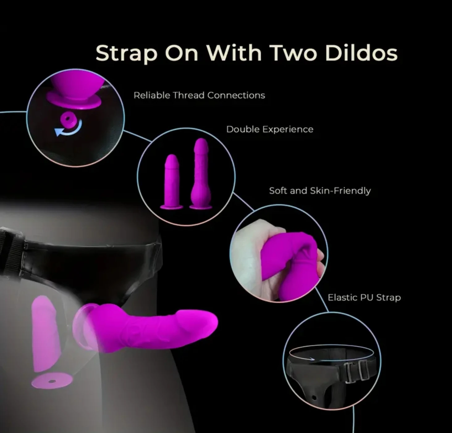 Arnes doble dildo 3