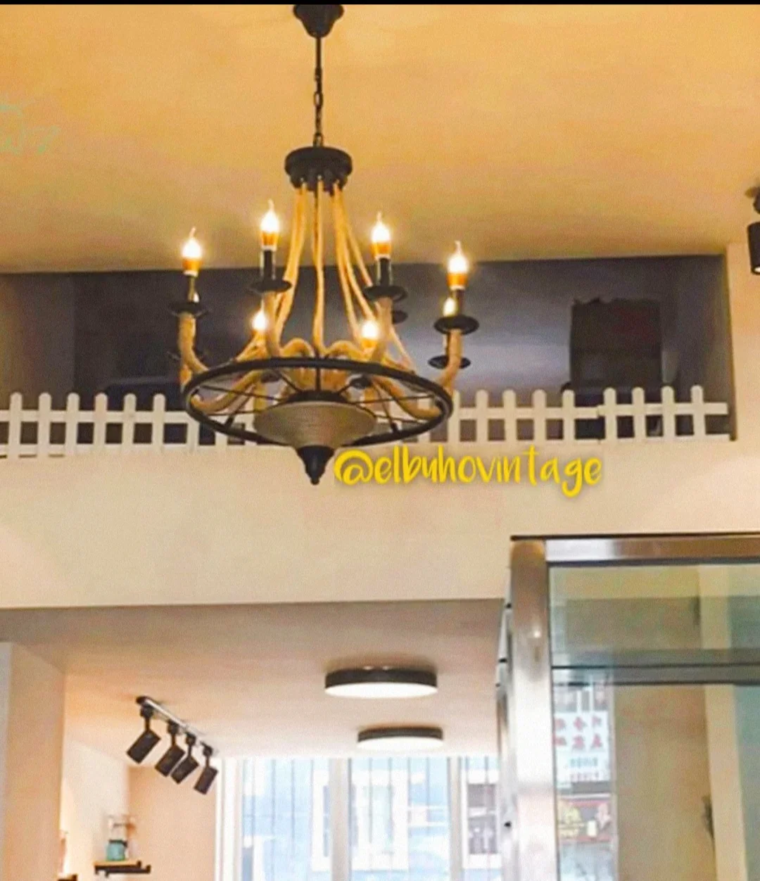 Lámpara Colgante estilo Candelabro  3