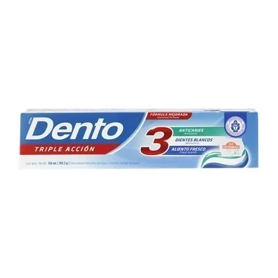 DENTO TRIPLE ACCION 150 ML 