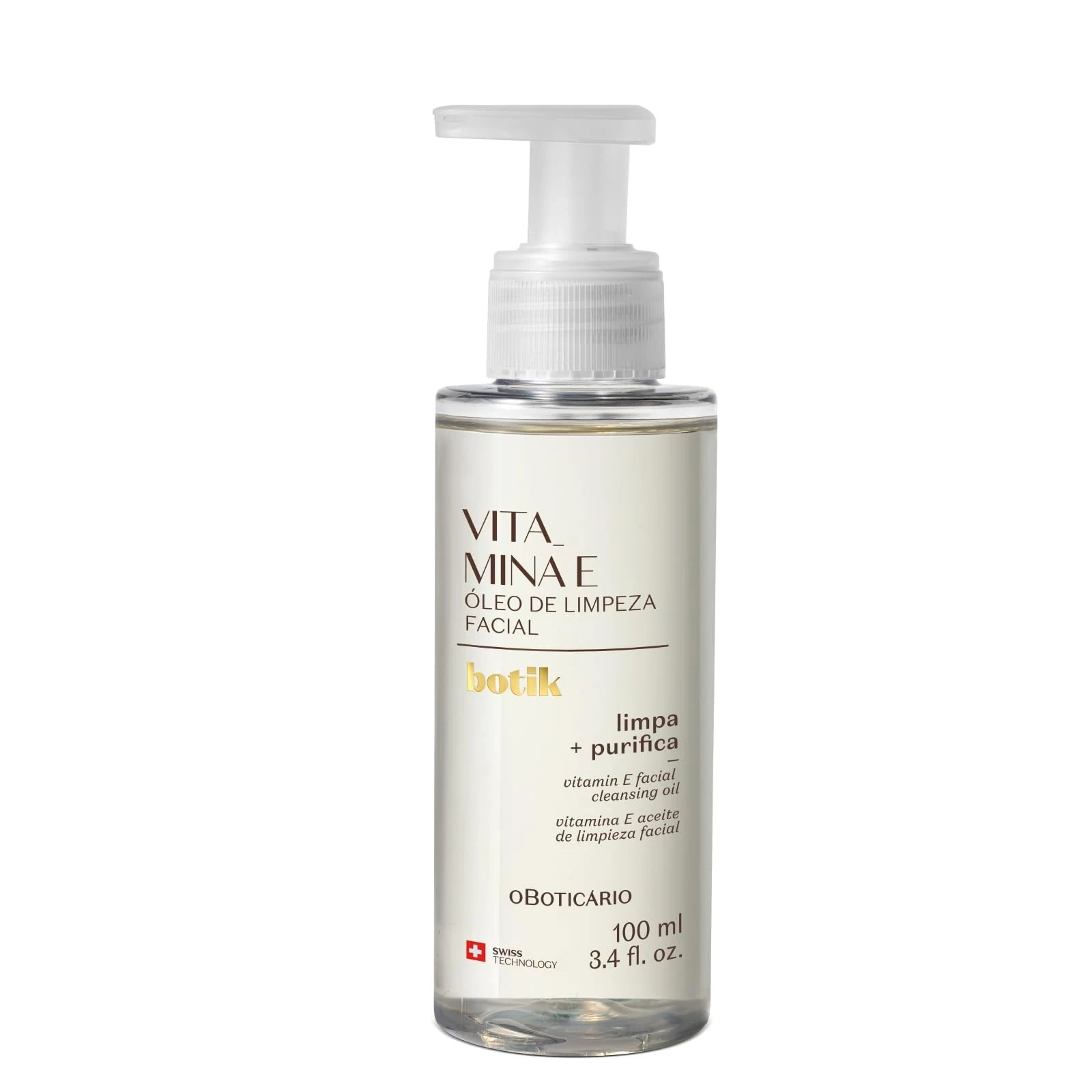 Botik Oleo de Limpieza Facial Vitamina E, 100ml 2