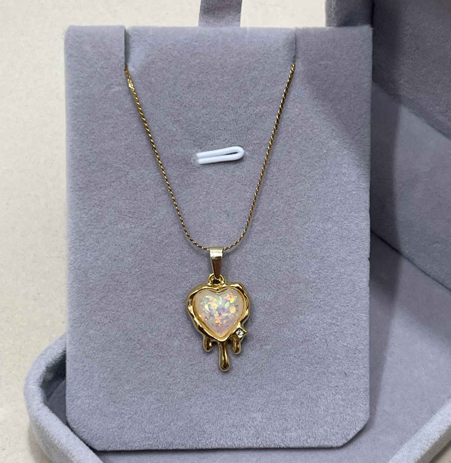 Cadena corazon precioso 3