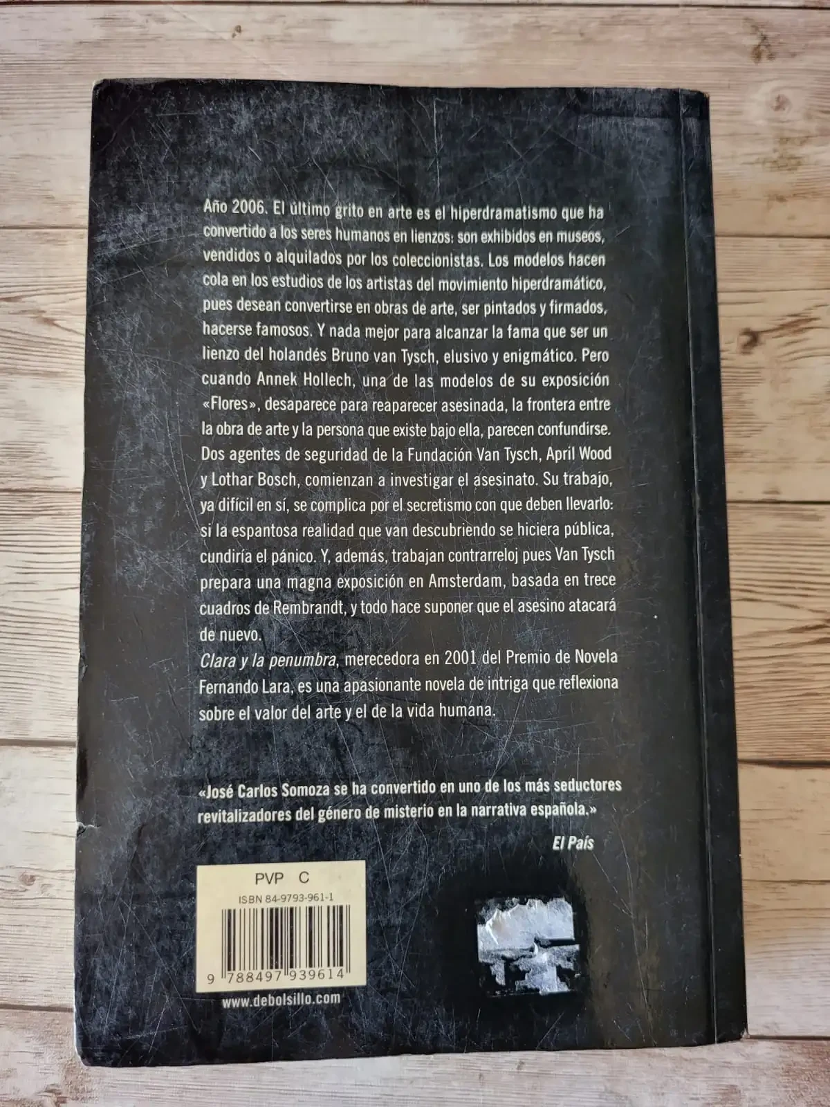 Clara y la penumbra / José Carlos Somoza / Thriller 2