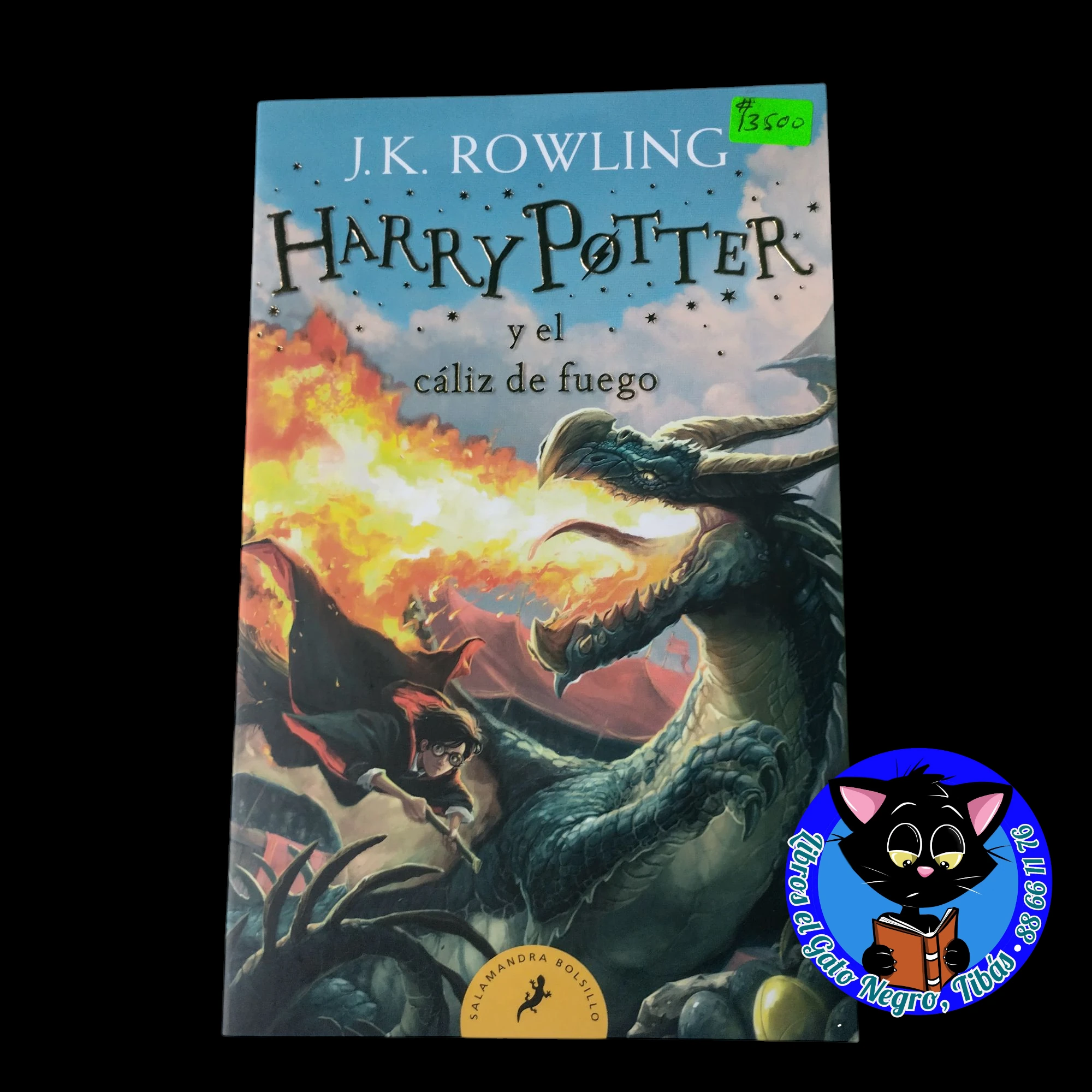 Harry Potter y el caliz de fuego , J.K. Rowling nuevo 