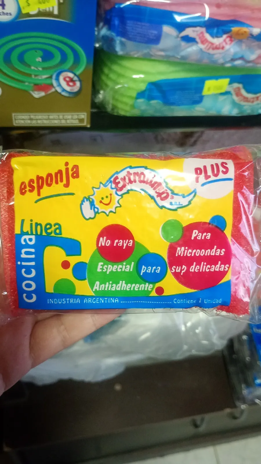esponja de cocina antiadherente Extralimp 