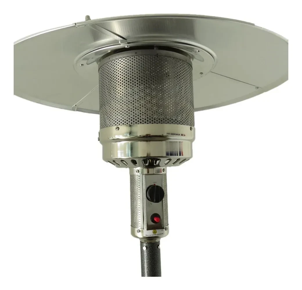 CALEFACTOR DE PATIO TIPO HONGO A GAS KLDHCP01 NEGRO 2