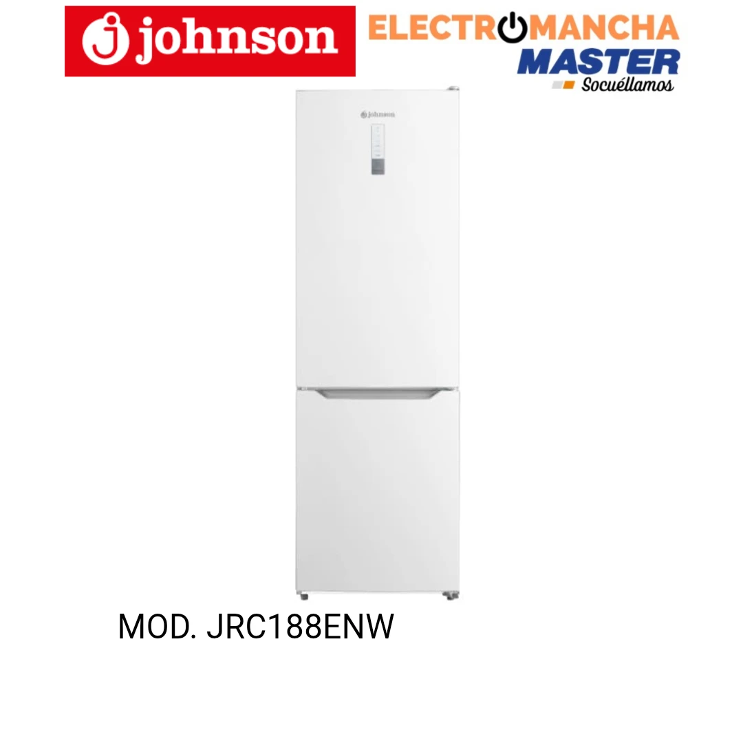FRIGO COMBI JOHNSON JRC188ENW BLANCO NO FROST 1,88*60 CLASE E 