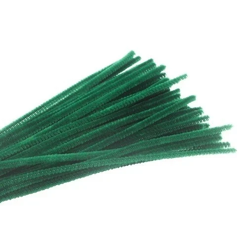 un limpia pipas verde terciopelo  2