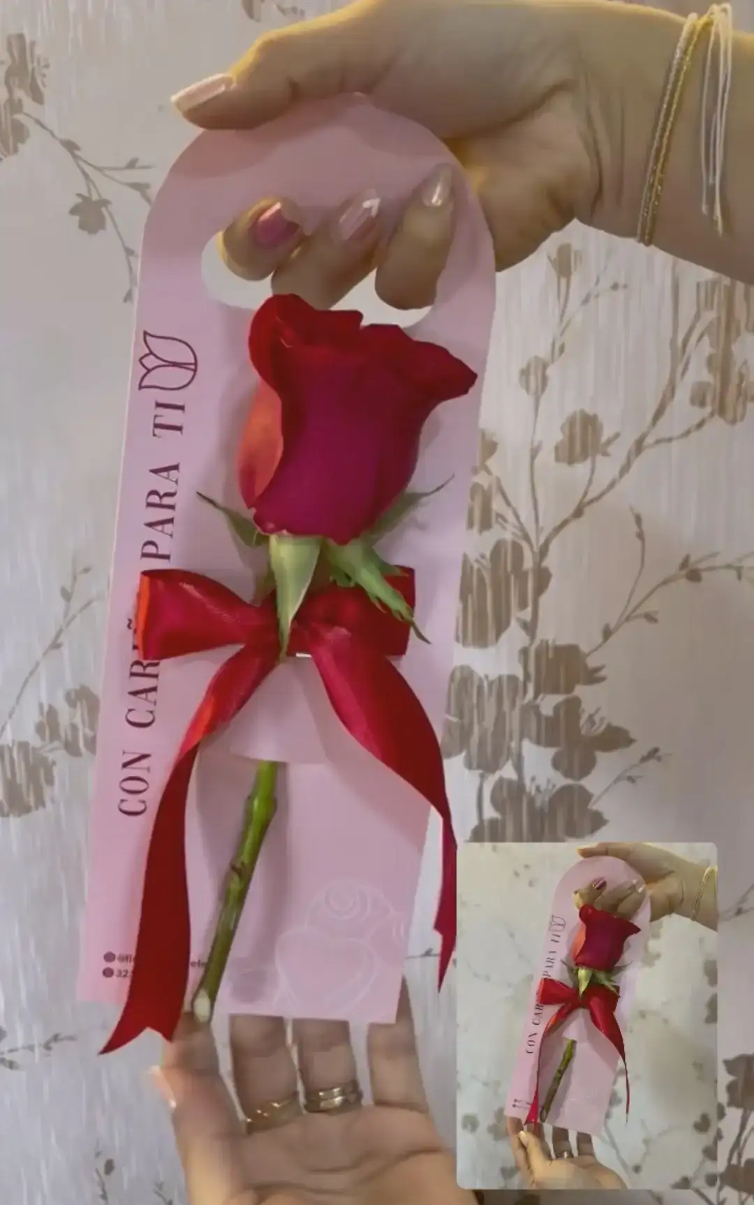 Carton rosa