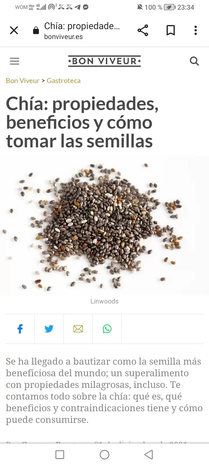 Chia 200 gramos