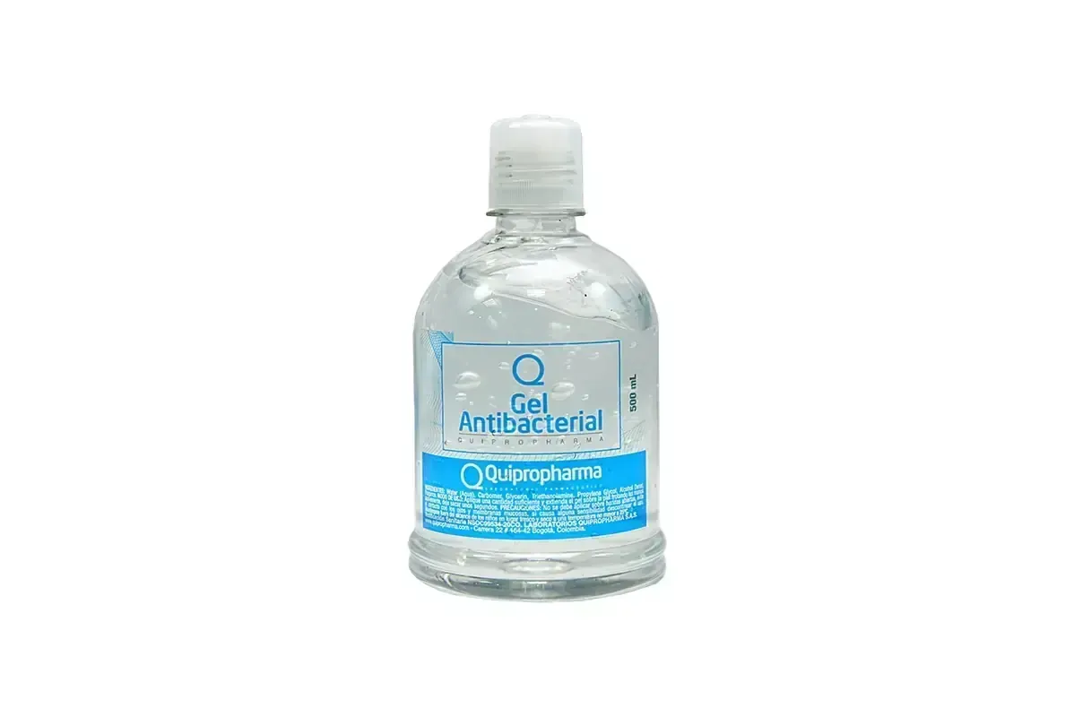 GEL ANTIBACTERIAL 500 ML QUIPROPHARMA