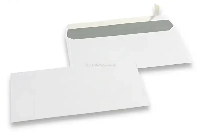 Sobre para carta blanco oficio