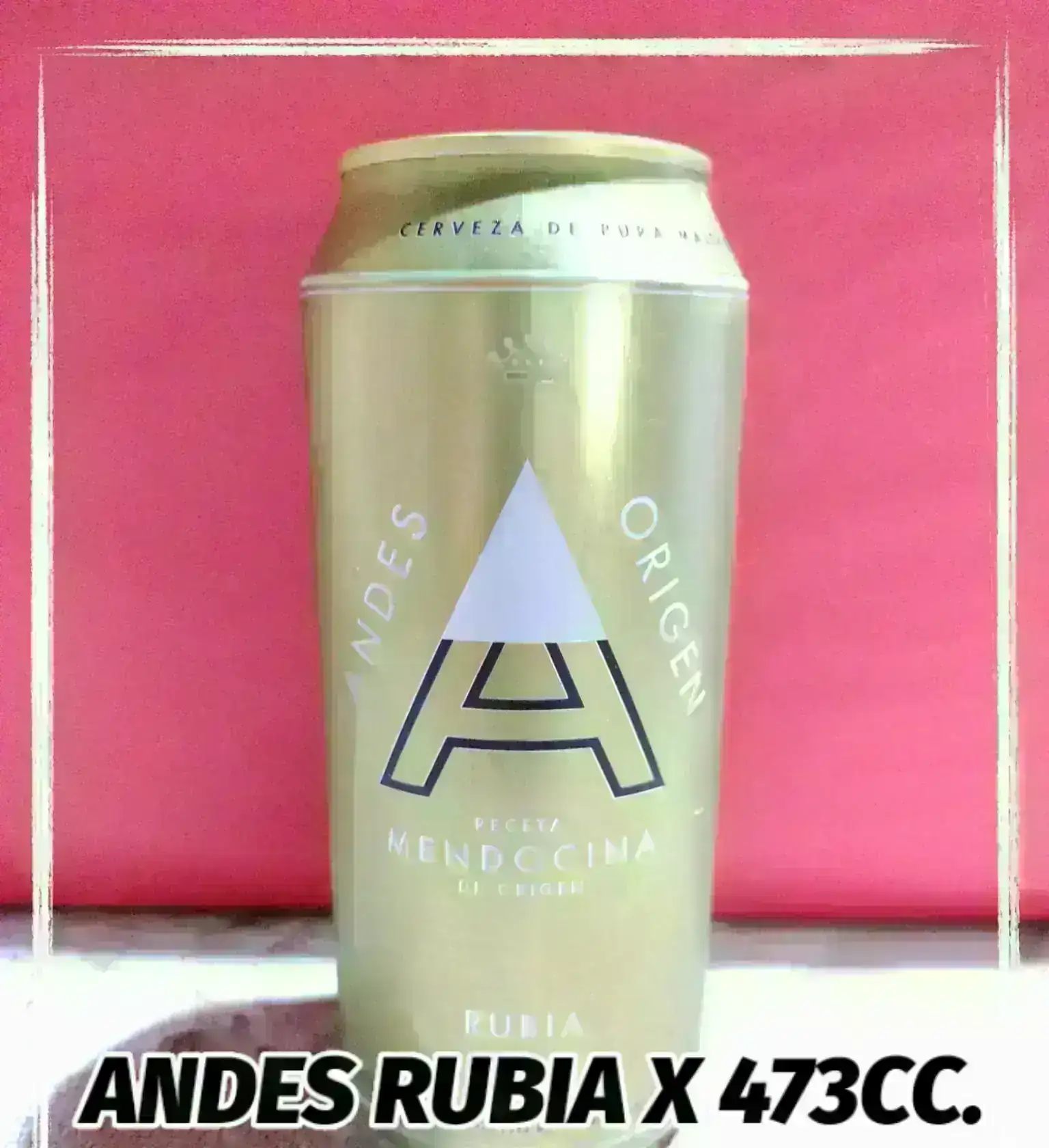 Andes rubia x 473cc.
