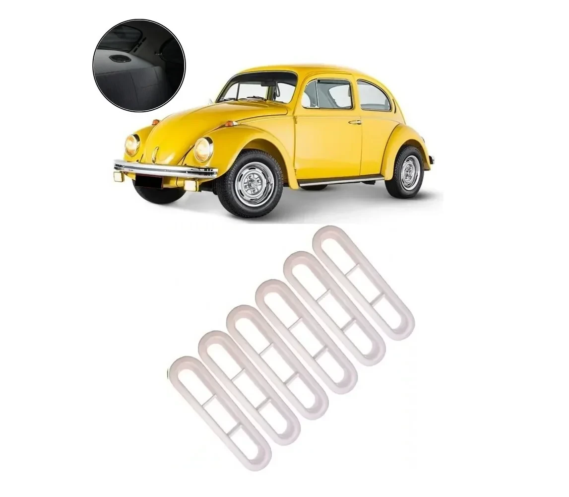 Juego rejillas salida de aire interna trasera Fusca 200151