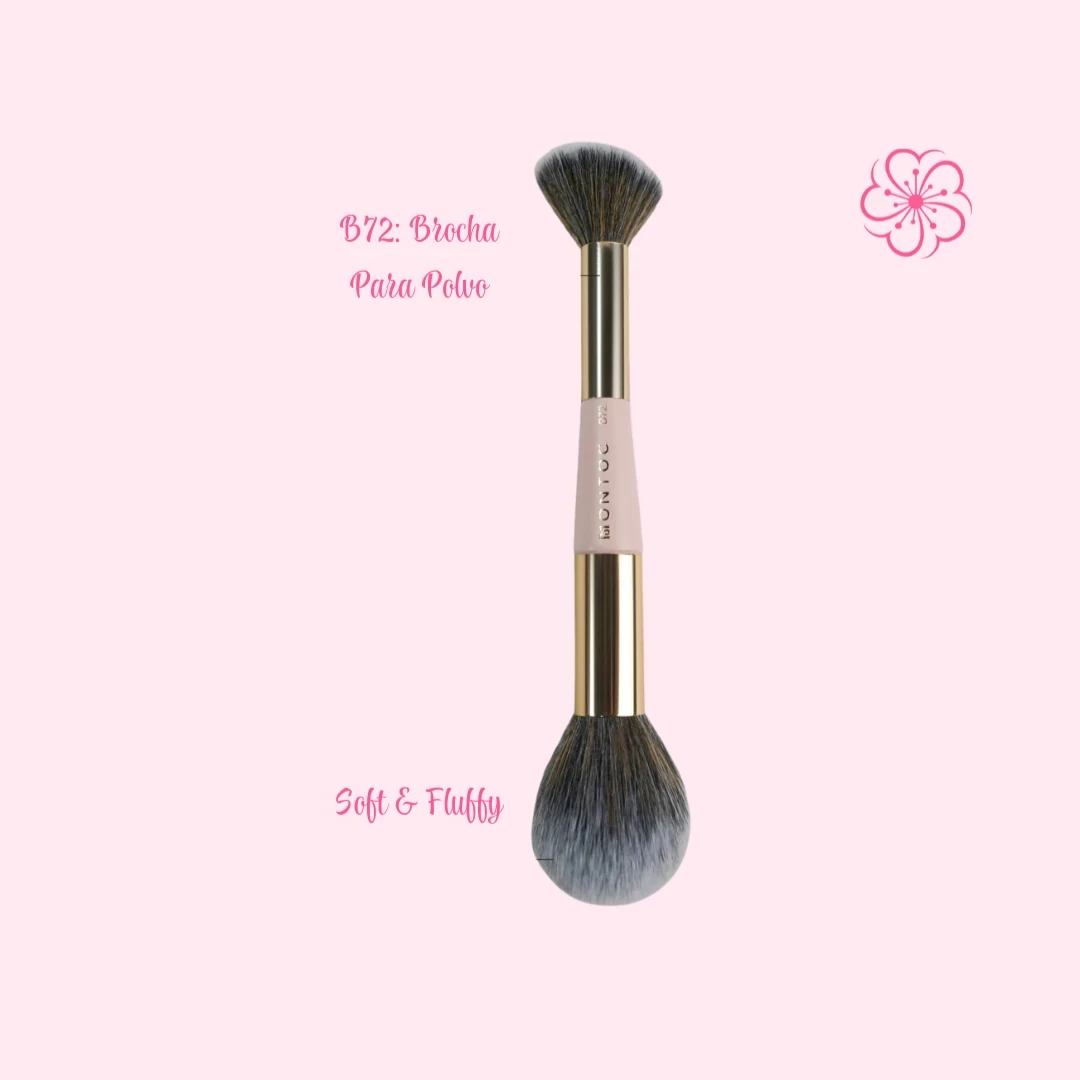 Brocha Doble Polvo B72 Montoc